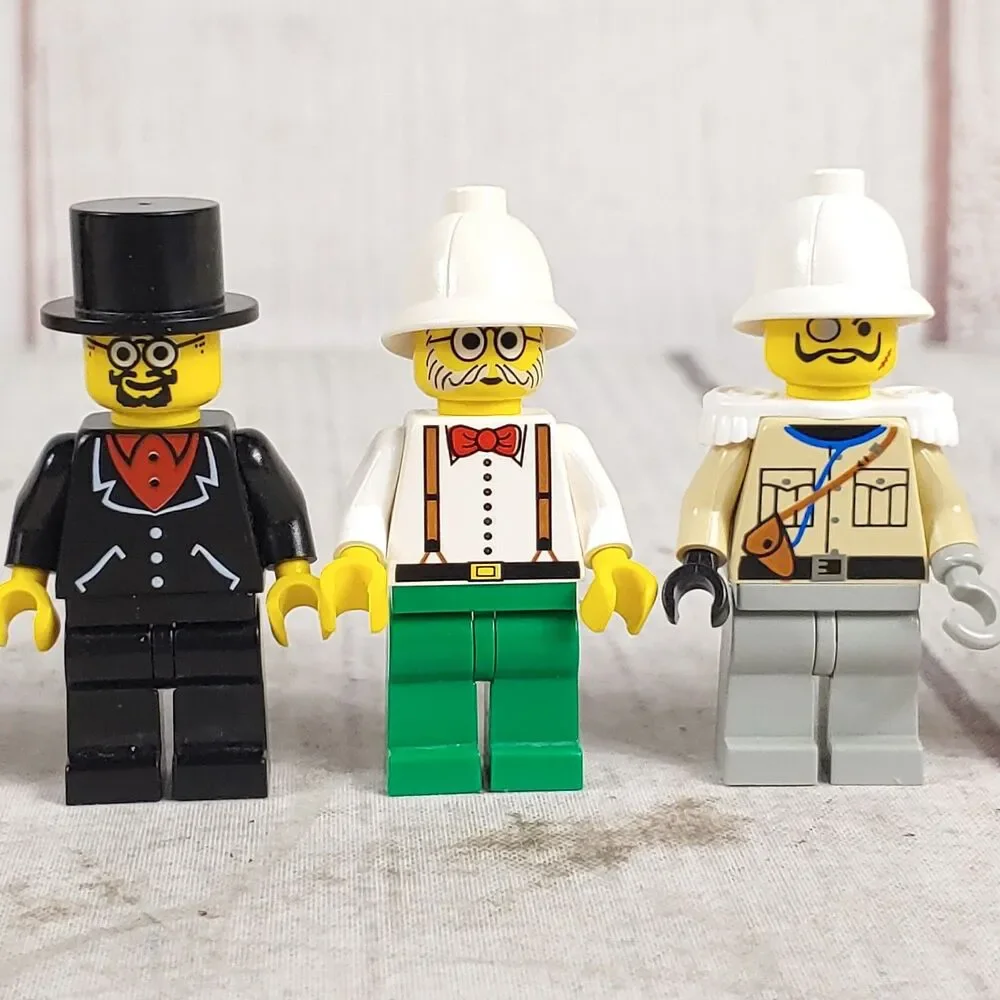 MINIFIGURES ONLY - LEGO 5988 Pharaoh's Forbidden Ruins Adventurers Desert Hotep